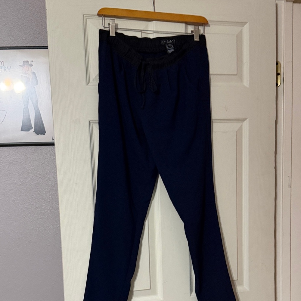 Sanctuary Men’s Navy Drawstring Joggers